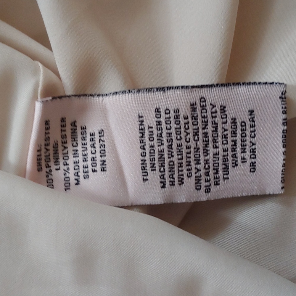 Nanette Lepore Cream Pleated Midi Dress NWT - Picture 9 of 14